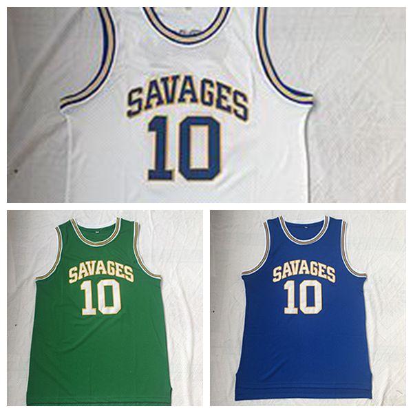 2019 new Dennis Rodman Oklahoma Savages Jersey NCAA College Jerseys Basketball Mens Color Blue White Green Breathable University Uniforms