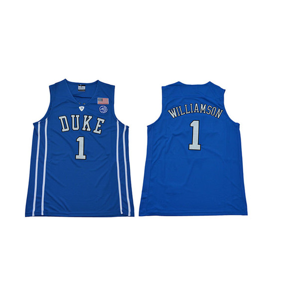 Mens Zion Williamson Jersey Duke Blue Devils College Basketball Jerseys High Quality Stitched Name&Number Size S-2XL