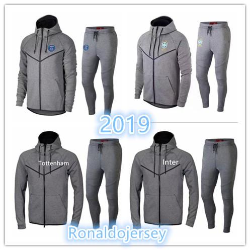 new 2018/19 psg tracksuit 2018/19 Paris psg manchester tracksuit soccer jersey inter jacket football CITY hoodie set MBAPPE maillot de foot