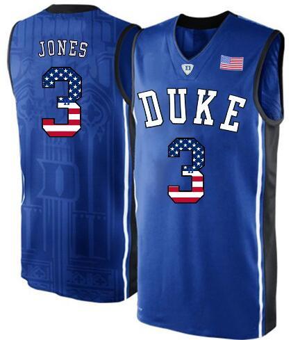 MEN 3 JONES College Basketball Wears,2022NEW MENS 1 COACH K 33 HILL 5 HOOD 35 BAGLEY III 2 COOK 4 REDICK 15 OKAFOR Basketball WEAR clothing