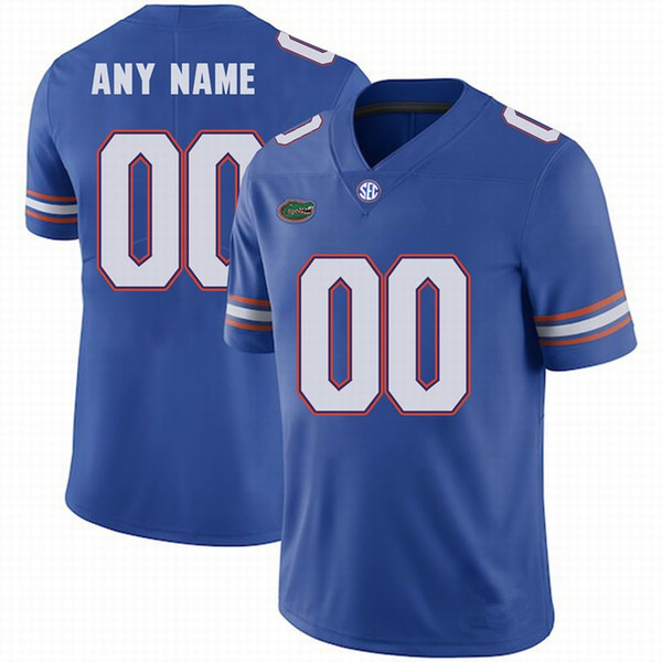 Custom Florida Gators Football Jersey Tim Tebow Emmitt Smith Feleipe Franks Lamical Perine Scarlett Dameon Pierce Aaron Hernandez Grimes