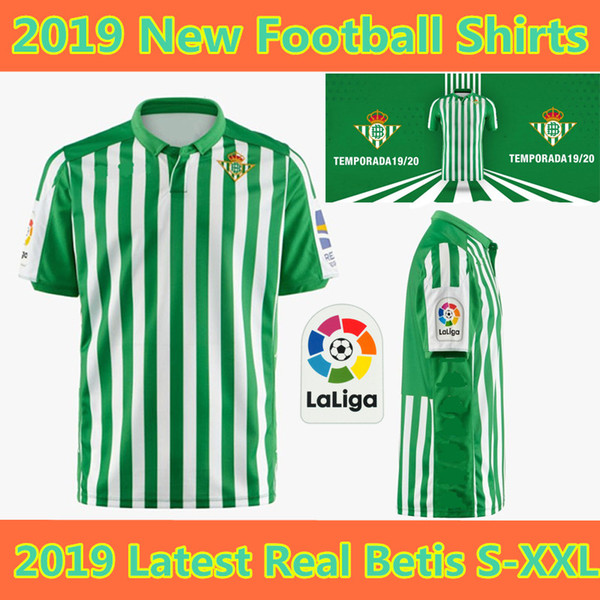 2019 2020 Latest REAL BETIS home Soccer Jerseys 19/20 JOAQUIN BOUDEBOUZ MANDI TELLO INUI JAVI GARCIA football shirt