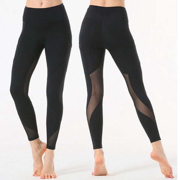 Yoga Pants Leggings Running Tights Sport Gym Fitness Sexy Pants Quick Dry High Waist Pants Compression Sportswear