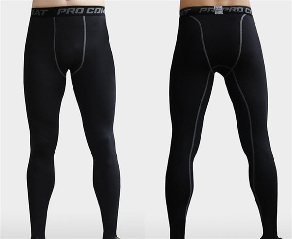 Skinny Motion Tight Pants Elastic Force Pants Quick Drying Elastic Force Compress Tight Trousers For Man Outdoors New Style 15xlH1