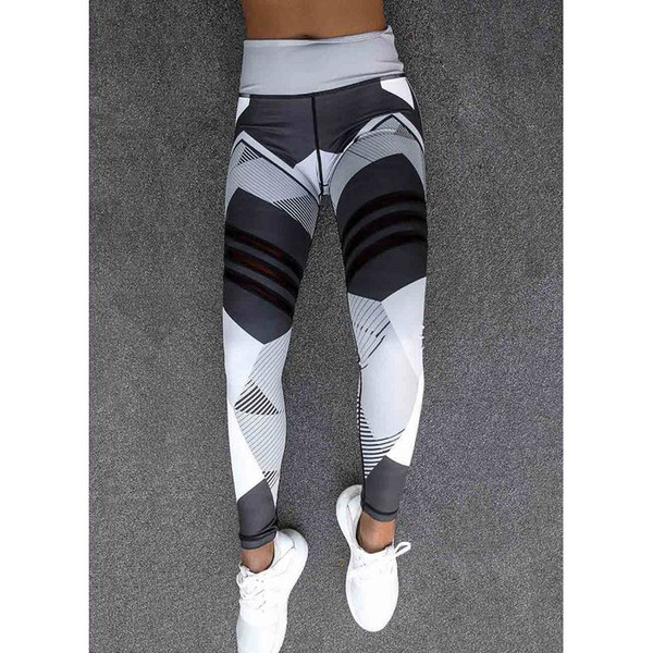 2 Colors Women Yoga Pants Sporting Leggings Clothing For Womens Fitness Quick Dry High Waist Leggins Fitness Workout Leggins #376952