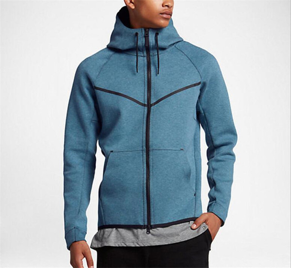 2017 new autumn and winter MEN'S HOODIE SPORTSWEAR TECH FLEECE WINDRUNNER fashion leisure sports jacket running fitness jacket hoodie