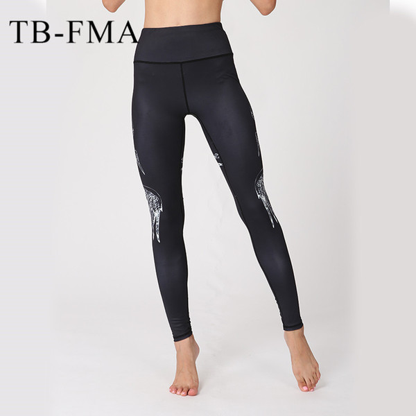 Yoga Pants Women Quick Dry Floral Printed Yoga Pants Leggings Push Hip Athletic Sport Leggings Running Tights Female Trousers