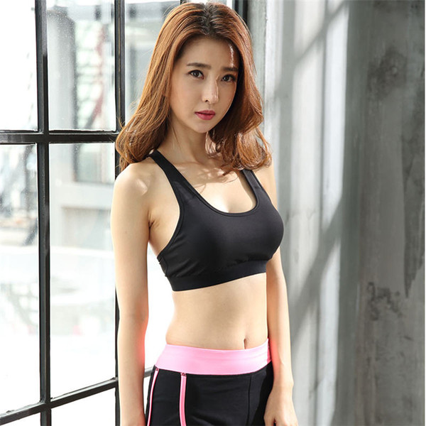 2018 New Women Yoga Bra Sports Bra Seamless Underwear Crop Top Gym Fitness yoga crop top sleeveless yoga shirt clothes Jogging Bras