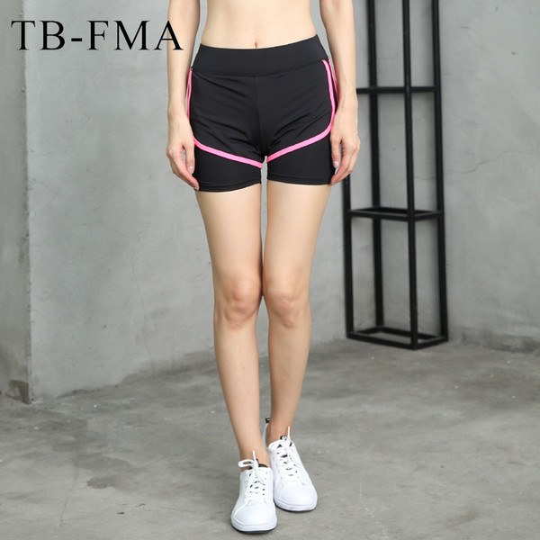 Women Sport Fitness Yoga Shorts Women Athletic Shorts Cool Ladies Sport Running Short Fitness Clothes Jogging