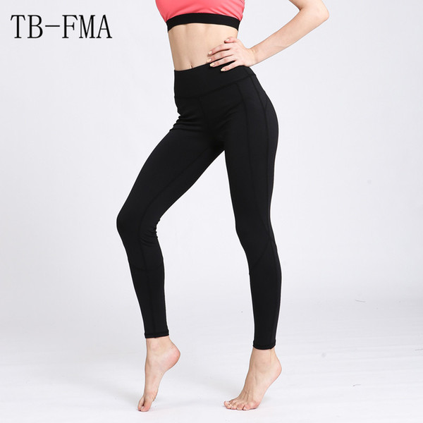 Yoga Pants High Waist Stretchy Dry Fit Sports Running Tights Sportwear Female Trousers Running Tights Sportwear Female Trousers