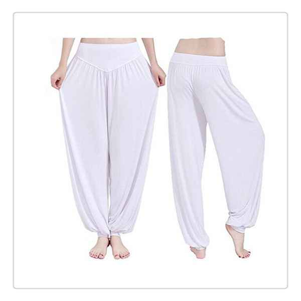 Outdoor Yoga Pants Women Lady Harem Yoga Cotton Comfy Long Pants Belly Dance Boho Wide Trousers Free Shipping Yoga Pants For Women Ladies