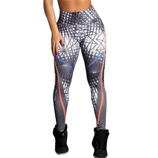 High Waist Fitness Leggings Women Sexy Yoga Leggings Pants Skinny Workout Gym Breathable Sports Pants #F40ST18 #918244