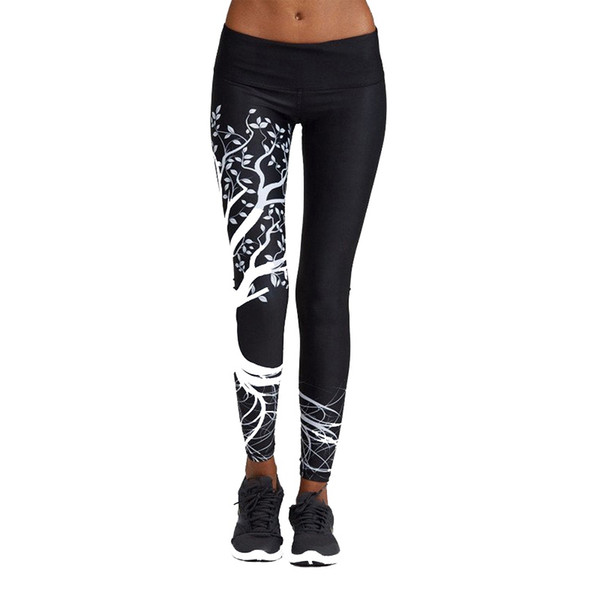 CALOFE 2018 New Women Fittness Yoga Pants Sport Leggings Running Tights Push Hip Sportswear Joggers Femme Running Leggins Mujer #890261