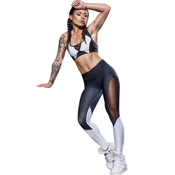 Women High Waist Sports Gym Yoga Running Fitness Leggings Pants Workout Clothes Dry Fit Sport Pants Fitness Gym @15 #918226