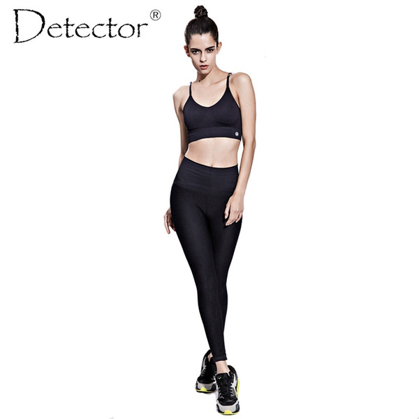 Detector High Waist Stretched Yoga Pants Gym Sports Clothes Spandex Running Tights Women Sports Leggings Fitness Pants #839052