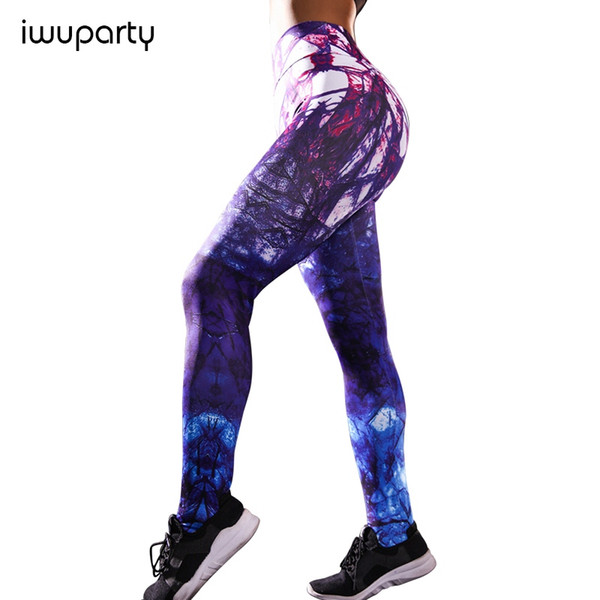 Print High waist Pants for Women Sport Leggings Sexy Yoga Fitness Tights Scrunch Gym Mallas Mujer Deportivas Femme Push up Booty #906310