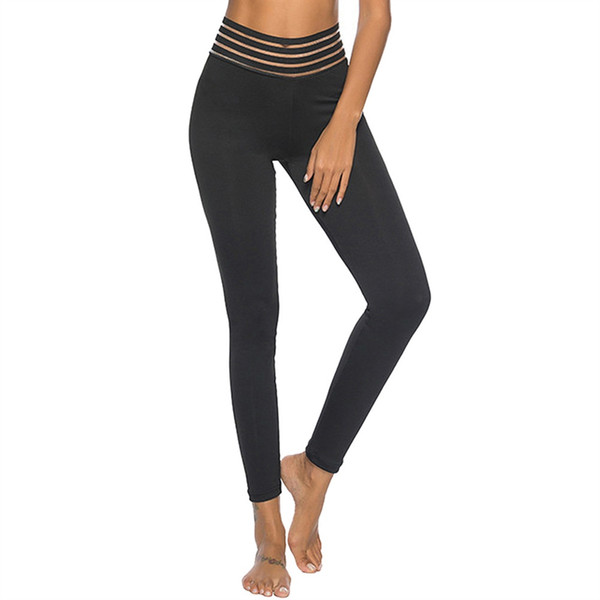 yoga pants gym workout clothes 2019 women high waist gym leggings women push up fitness legging solid push up full length #849513