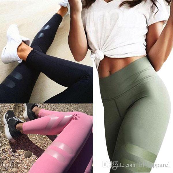 Whimsical 3 Colors New Army Green Yoga Pants Running Tights Sports Leggings Women High Waist Gym Leggings Sexy Workout Leggings
