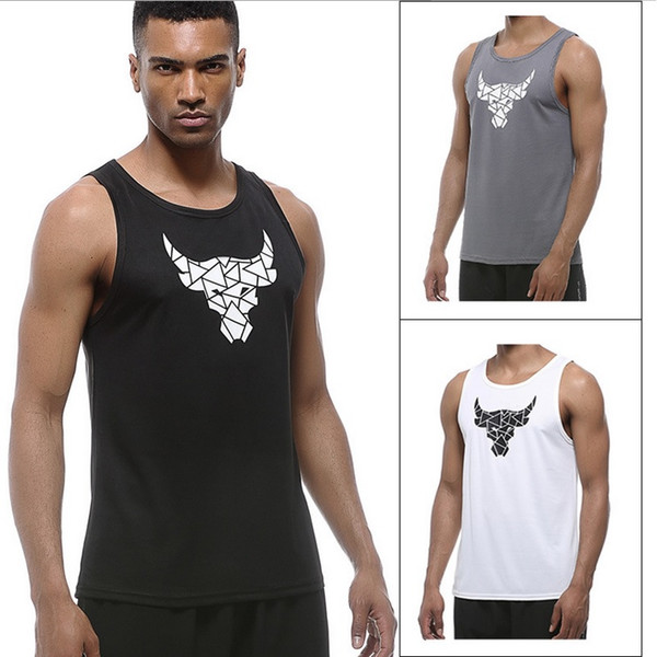 Pro Men Quick Drying Sports Gym Top Wear Tank Outdoor Basketball And Running Clothing Wear , free shipping