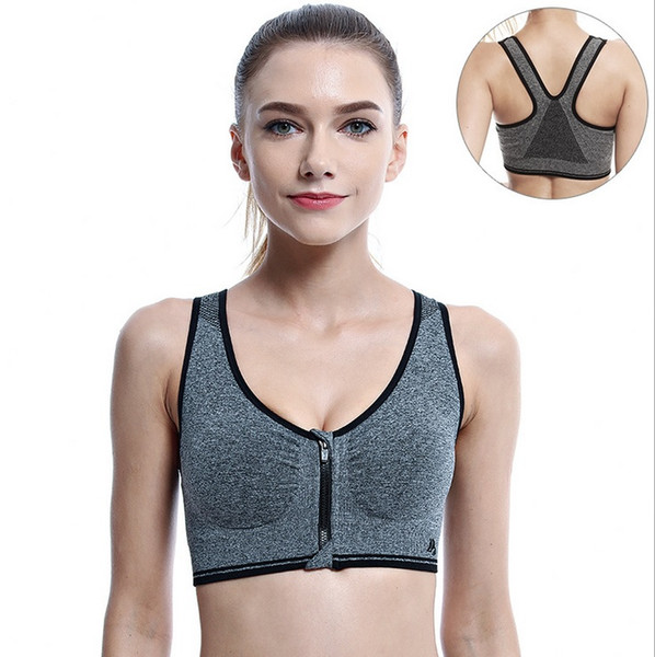 Women Pro Push Up Bra Running Sports Vest for Yoga Gym Fitness Patchwork Shirt Tops For Girls and Woman Adjustable Strap Bra