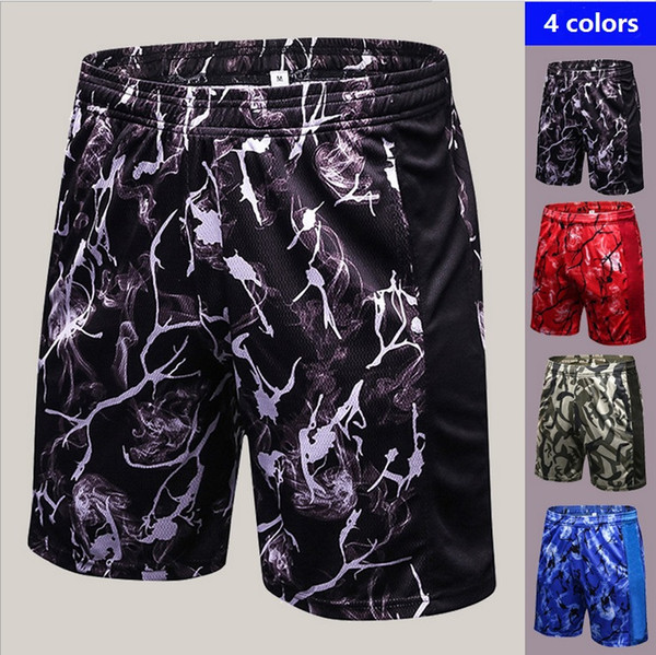 3D Printed qucik dry PRO men gym sports exercise fitness wear shorts men loose gym short pants clothing, free shipping