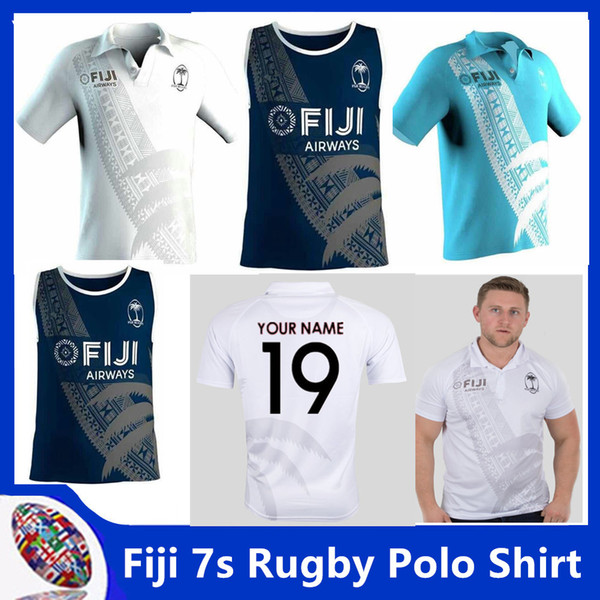 Fiji 7s 2018/19 Players Rugby Polo Shirt 2017/2018 Jerseys New Fiji Rugby Shirt Jersey Fiji Jersey 2017-18 Super Rugby S-XXXL