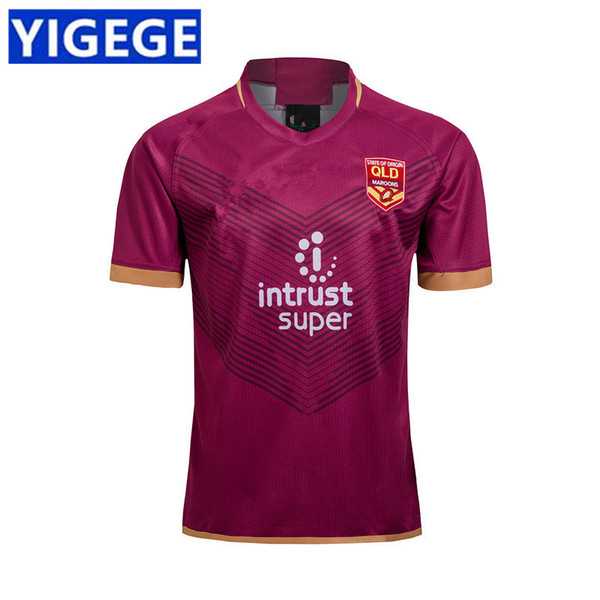 QLD MAROONS 2018 MEN'S HOME JERSEY Queensland QLD Maroons 2018 QUEENSLAND MAROONS INDIGENOUS TRAINING JERSEY size S-3XL