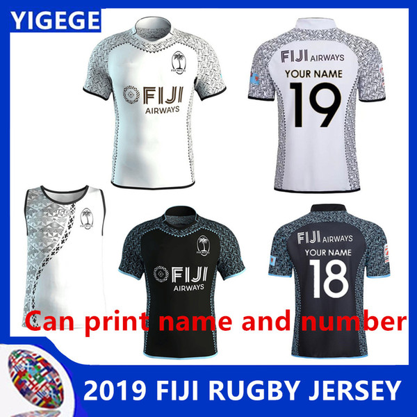 2019 FIJI RUGBY 2018 TRAINING SINGLET Fiji rugby jerseys 2018 home away national team 2018 Fiji shirt size S-3XL