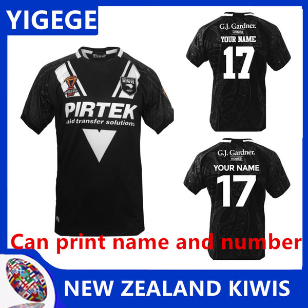 NEW ZEALAND KIWIS 2017 JERSEY New Zealand kiwis rugby Jerseys Rugby League shirt jersey KIWIS shirts size S-3XL (Can print)