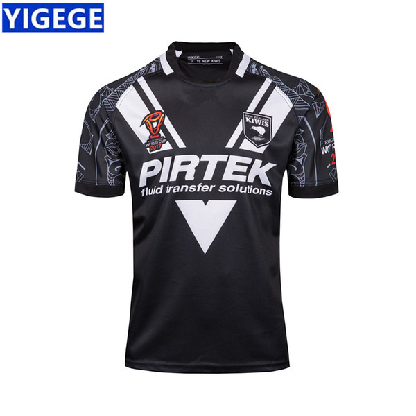 NEW ZEALAND KIWIS 2017 JERSEY New Zealand kiwis rugby Jerseys Rugby League AUSTRALIA WALLABIES shirts size S-3XL (Can print)