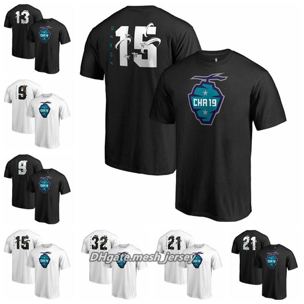 Men Women Youth Thunder Magic Nuggets 76ers 2019 All-Star Game The Buzz Side Sweep Custom Name Number T-Shirt