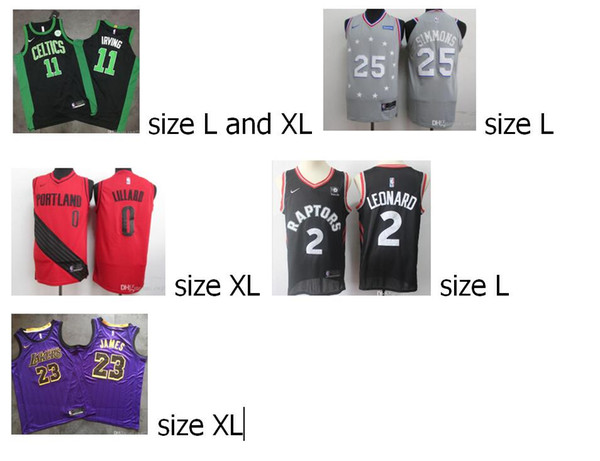 6 jersey 120usd Damian Mens Lillard Jersey Dwyane 3 Wade D'Angelo 1 Russell Luka #Doncic Basketball Jerseys University Embroidery Logos