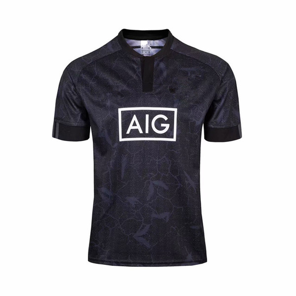 2018 NEW ZEALAND All Blacks RUGBY JERSEY Sevens Home RUGBY JERSEY size S-3XL Top quality free shipping