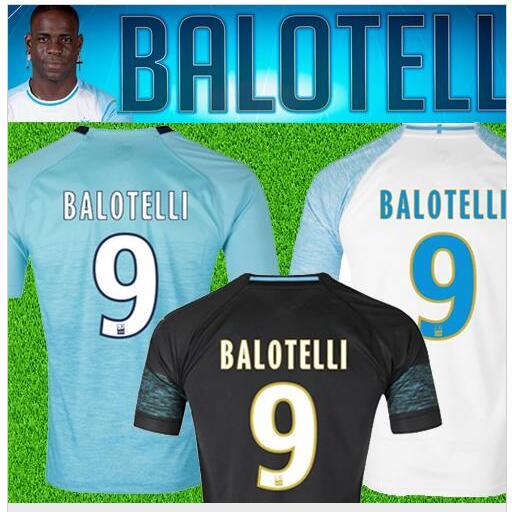 2018 Olympique de Marseille BALOTELLI Soccer jerseys 2019 Maillot De Foot PAYET L.GUSTAVO THAUVIN 18 19 OM Home White Third Football shirts