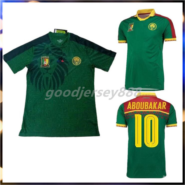 Cameroon Soccer Jerseys 2019 African Cup national football team Eric Maxim Pierre Kunde Malong Andre Zambo Anguissa football shirt