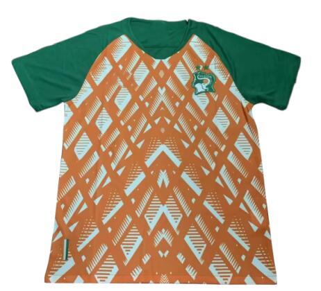 brazil Côte d'Ivoire Fans Tops Tees Training jersey,Fans Tops Tees National personality Customized Soccer jerseyDiscount Cheap buy fan wears