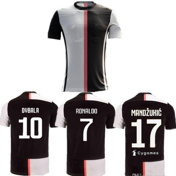 Thailand RONALDO Juventus 2019 champions league soccer jerseys DYBALA 19 20 JUVE maillot de football jerseys camisa de futebol