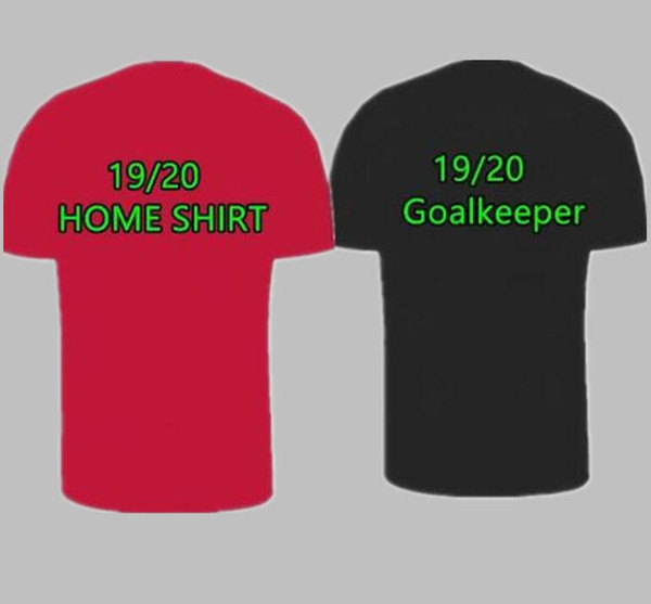 2019 2020 SALAH Soccer Jerseys 19 20 HOME M.SALAH 11 red 2020 FIRMINO VIRGIL MANE MILNER shirts camisetas Black goalkeeper