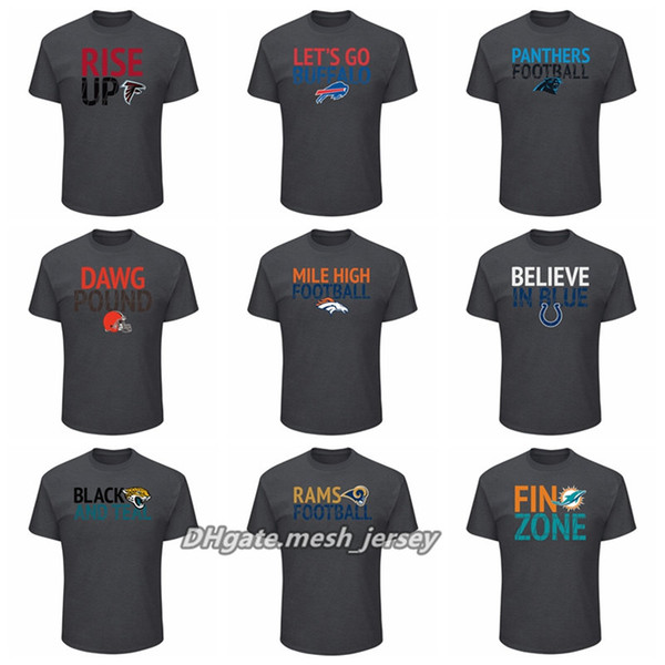 Men Women Youth Jaguars Rams Colts Dolphins Falcons Broncos Bills Panthers Browns Majestic Big amp Tall Safety Blitz T-Shirt