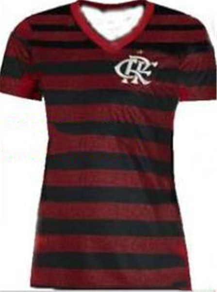 New CR Flamengo 2018 2019 2020 women soccer jersey 18 19 20 home away Camisa de futebol DIEGO Female football shirt VINICIUS JR S-XL