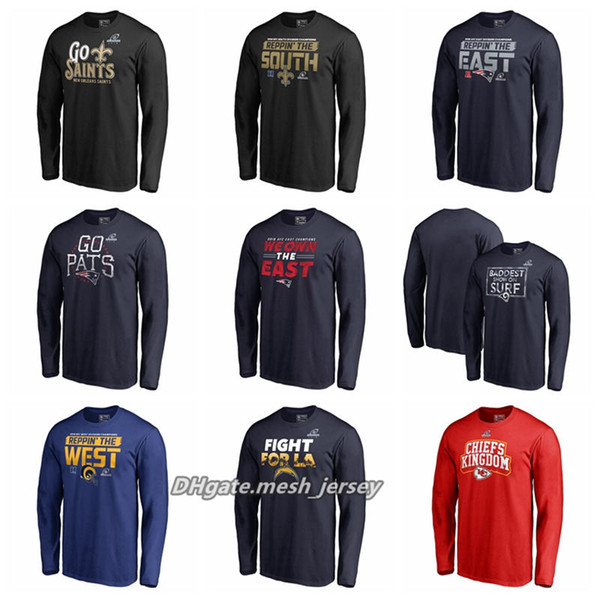 Men Bears Cowboys Bears Chargers Saints Chiefs Texans Patriots Rams Playoffs Neon Club Dub Long Sleeve T-Shirt