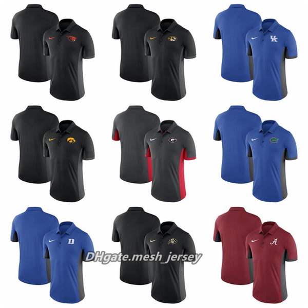 Men Beavers Tigers Wildcats Hawkeyes Bulldogs Gators Devils Buffaloes Tide Ever green Polo Shirt