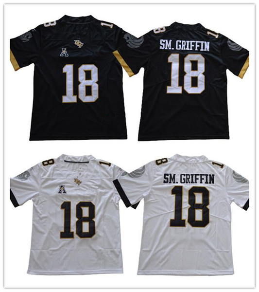 2019 NCAA UCF Knights 18 SM.Griffin College Football stitched Jersey man UCF Knights Jerseys