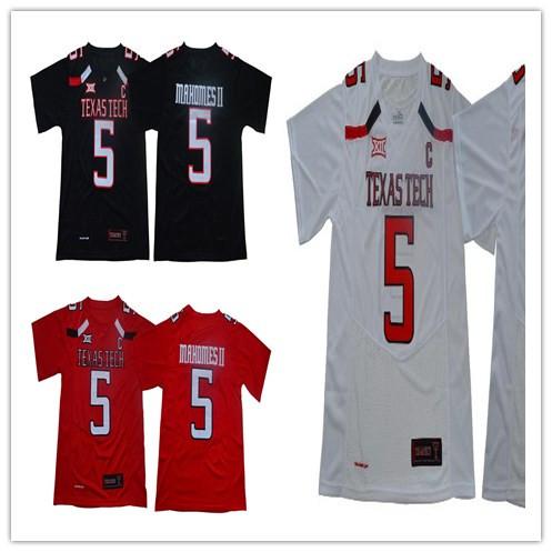 2019 Mens Patrick Mahomes II Texas Tech Red Raiders College Football Jerseys Cheap #5 Patrick Mahomes II TTU