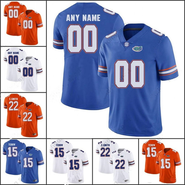 Customized NCAA Florida Gators college football jerseys personalized specially made custom any name number Tim Tebow smith stitched uniform