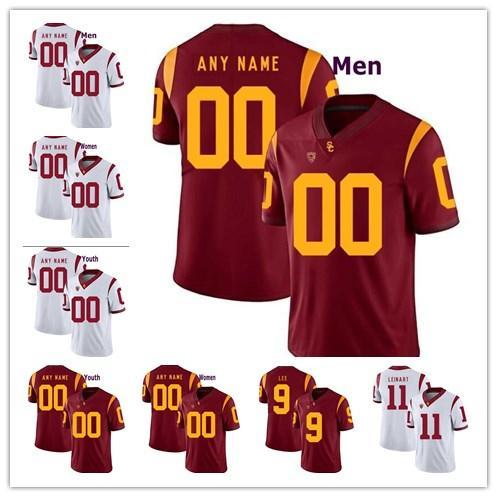 USC Trojans College Football Jersey current players and Customzied specially made custom mens women youth Personalized Stitched