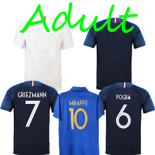 2019 Top Quality 7 GRIEZMANN 6 POGBA Football Shirts 13 KANTE 9 GIROUD 2 PAVARD 8 LEMAR 11 DEMBELE 13 KANTE