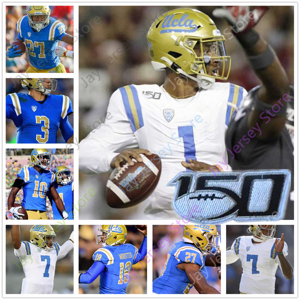 Custom UCLA Bruins Football Jersey College Dorian Thompson-Robinson Thompson Robinson Joshua Kelley Demetric Felton Chase Cota Devin Asiasi