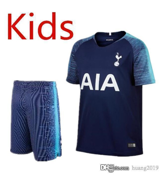 SON HARRY KANE LAMELA DEMBELE soccer shirt Tottenhames 18/19 home away games Kids jersey DELE DEMBELE Spurs 2019 Kids Football uniform.