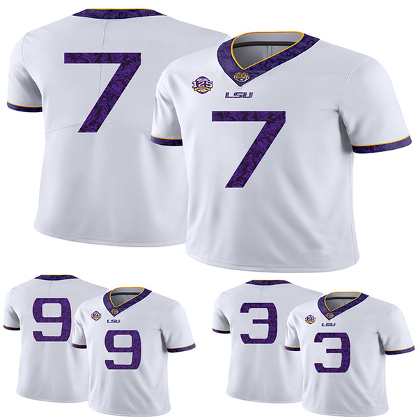 NCAA LSU Tigers 3 Odell Beckham Jr.7 Leonard Fournette 9 Joe Burrow Clemson Tigers 4 DeShaun Watson 8 Kirk Cousins 24 Bell Football Jerseys